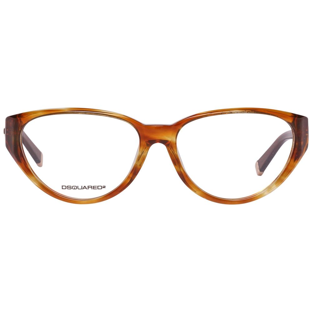 Dsquared² kahverengi plastik çerçeveler